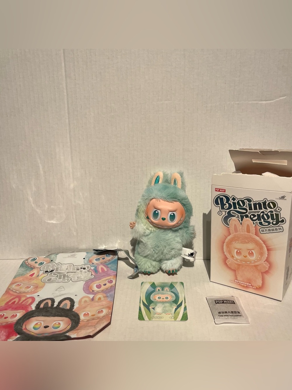 Authentic 2025 Labubu The Monsters: Big Into Energy Series. "Serenity," - Picture 16 of 16